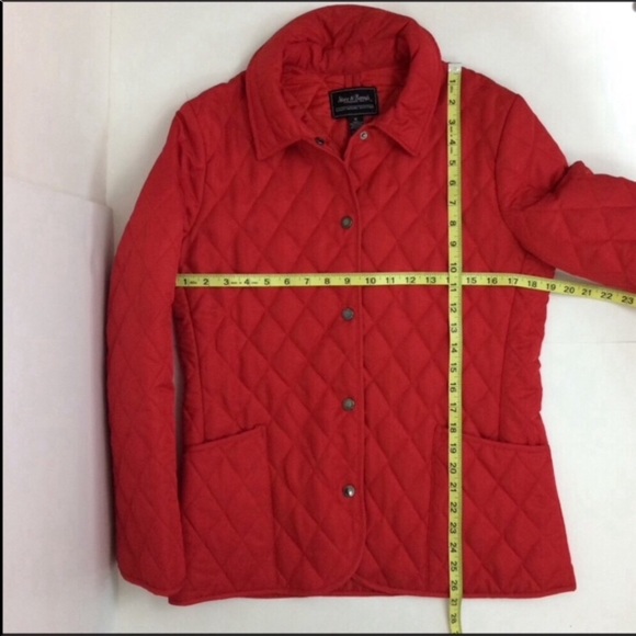 Lightweight red jacket with snap closures Medium - Picture 4 of 7